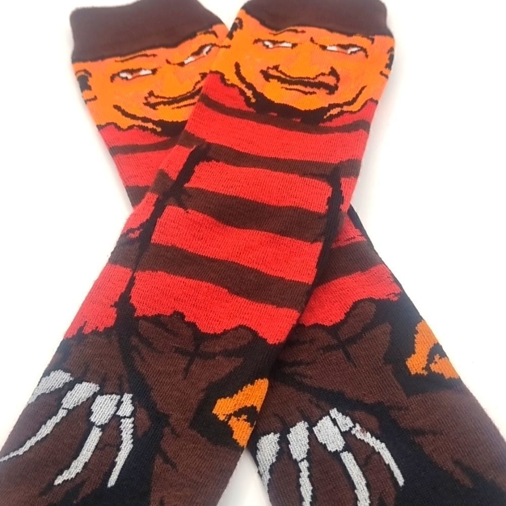👋New! FREDDY KRUEGER Nightmare on Elm Street Socks • Mix And Match 3/$20